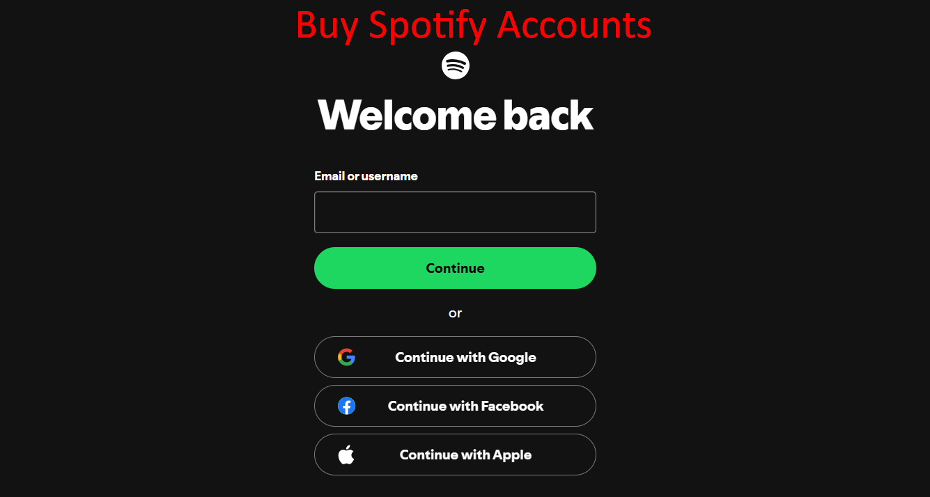Buy Spotify Accounts
